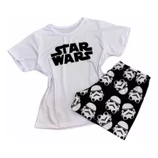 Pijama Corto Star Wars Short + Remera 1