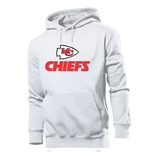 Blusa Moletom Canguru Casaco Kc Chiefs Futebol Americano