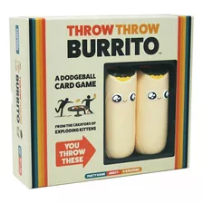 Jogo De Tabuleiro Throw Burrito Explosion Cat Throws Rolls