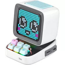 Parlante Bluetooth Divoom Retro Pixel Art (blanco)