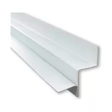 Perfil Tabica Lisa Branca Forro Gesso Drywall 1,50mts - 10un