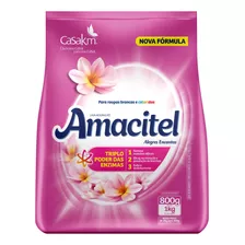 Sabão Amacitel Roupas Brancas E Coloridas Alegres Encantos Pacote