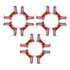 Kit 12 Grampos Sargento Angular Marceneiro Vidraceiro Elite