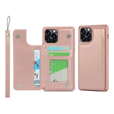 Funda Jaorty Para iPhone 12/12 Pro Rose Gold2