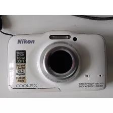 Nikon Coolpix S32 Compacta Cor Branco - Ver Descrição