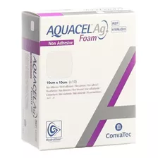 Curativo Aquacel Ag Foam 10 X 10 Cm Und. 420642 - Convatec