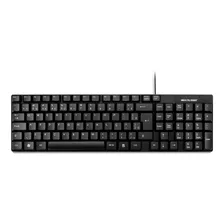 Teclado Multilaser Tc193 Qwerty Português Brasil Cor Preto