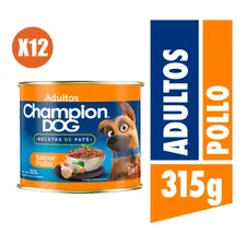 Champion Dog Recetas De Paté Pollo 12x315g