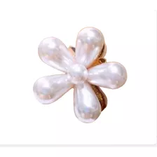Mini Pinzas Para El Pelo De Perlas Forma Flor 