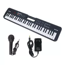 Teclado Musical Organo Piano Infantil 61 Teclas Microfono C