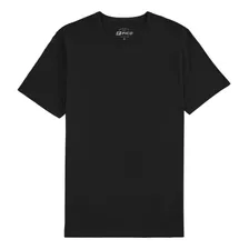 Camiseta Básica Manga Curta Masculina 00820 Fico Preta