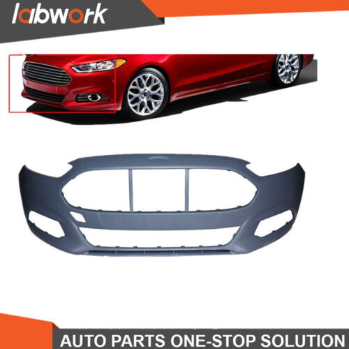 Labwork Front Bumper Cover For 2013-2016 Ford Fusion Pri Aaf Foto 2