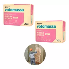 Kit Com Duas Massa Pronta Votomassa Saco 20 Kg 