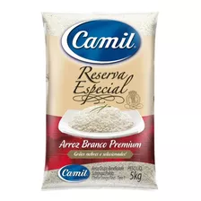 Arroz Branco Tipo 1 Reserva Especial Camil Premium Pacote 5kg