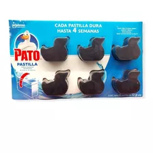 Pastilla Pato Limpiador De Baño Sanitario Pato Set 6 52gr