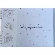 Libro Y Album Del Bebé A4 Apaisado New Album