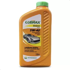 Oleo 5w40 Sintetico Lubrificante Lubrax Valora Flex 1 Litro