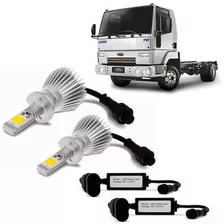 Kit Super Led Ford Cargo 712 2008 2009 2010 Foco Simples