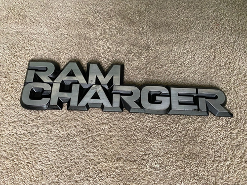  Emblema Dodge Ram Charger Original Foto 2