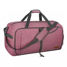 Bolso Deportivo 65l Gimnasio Viajes Canway Brick Red