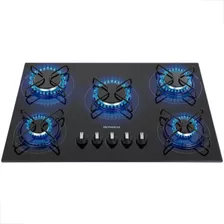 Cooktop A Gás, 5 Bocas, Mondial, Preto, Bivolt - Ctg-02