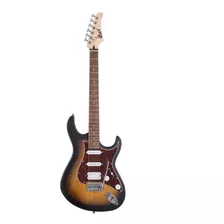 Guitarra Elétrica Cort G-110 6 Cordas Open-pore Sunburst