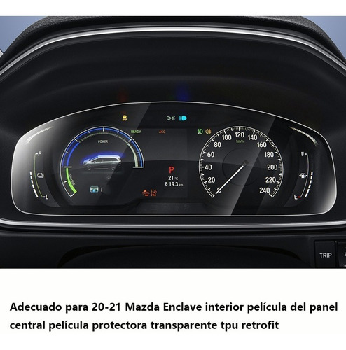 Protector Mica Pantalla Cluster Mazda 3 2019 2020 2021 2022 Foto 2