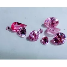 Zirconias Rosalinda Lote De Piedras En Excelente Estado 