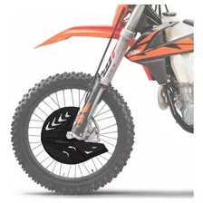 Cubre Disco Freno Delantero Ktm Exc 300 2008 A 2015 Naranja