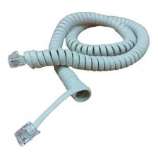 Cable Espiralado Telefono 4mts 4 Hilos Rj9 Colores Varios