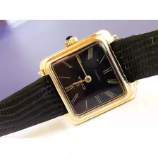 Reloj Cyma Quartz/ Swiss Made/ Estilo Cartier ~ 90´s