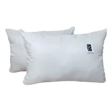 Almohada Classic Set X 2 Relleno Siliconado 45x65 Cm