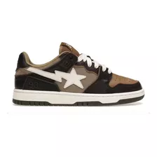 A Bathing Ape Bape Sk8 Sta Brown