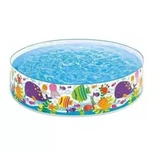 Piscina Infantil Coloreada Ocean Play Intex De 1000 Litros