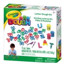 Crayola Set De Masas Grande Con Moldes De Letras Kreker