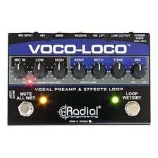 Radial Voco Loco Microphone Effects Loop Y Switcher Para Efe
