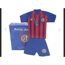 Reloj Jugador San Lorenzo De Almagro - Nuevo - A Pila