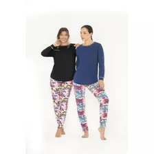 Pijama Mujer Invierno Art 1 Al 5 Piache Piu 602