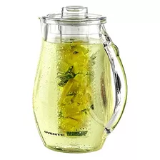 Jarra Plástico Con Infusor Frutas O Té Con Tapa 2.5l