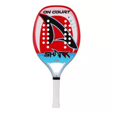 Raquete De Beach Tennis Shark On Court 2022 + Capa