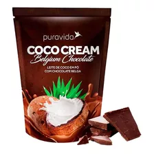 Leite De Coco Em Pó Coco Cream Chocolate Belga Pura Vida 250g