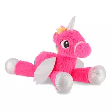 Peluche Unicornio Acostado Con Alas Grande 65 Cm