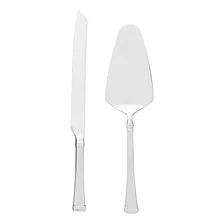 Mikasa Stanton Juego De Pastel De Acero Inoxidable De 2 Piez