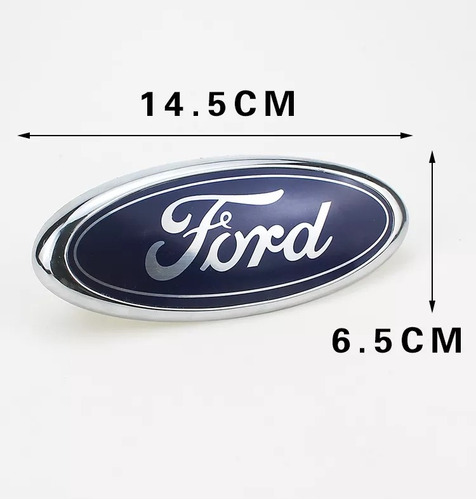 Logo Ford Emblema Insignia 14,5cm Ancho X6,5cm Alto Logotipo Foto 3