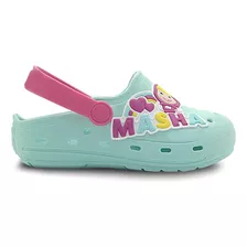 Babuche Chinelo Infantil Menina Masha E O Urso Personagem