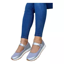 Calzado De Dama / Zapato Casual Para Dama / Malla Sintético