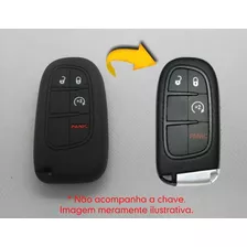 Capa Silicone Chave Chrysler Dodge Jeep Freemont 4 Botões