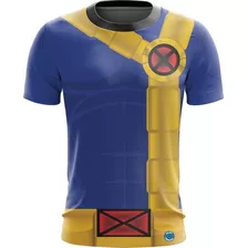 Camisa Camiseta Traje Ciclope Cyclope Xmen Origens