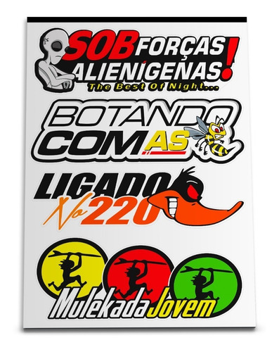 Kit Adesivos Capivara Divertido Criança Stickers Kids Meme