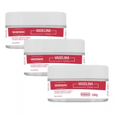 Vaselina Farmax 100g Geleia - Kit C/ 3un